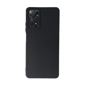 Husa Safe Flex compatibila cu Xiaomi Redmi Note 11 Pro 5G, Comando Fonix, Design Slim flexibil, Interior captusit cu microfibra, Anti shock, Silicon moale, Textura cu finisaj mat/fin, Antiaderent, Negru