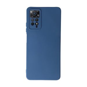 Husa Safe Flex compatibila cu Xiaomi Redmi Note 11 Pro 5G, Comando Fonix, Design Slim flexibil, Interior captusit cu microfibra, Anti shock, Silicon moale, Textura cu finisaj mat/fin, Antiaderent, Albastru