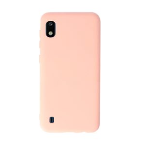 Husa Safe Flex compatibila cu Samsung Galaxy A10/ M10, Comando Fonix, Design Slim flexibil, Interior captusit cu microfibra, Anti shock, Silicon moale, Textura cu finisaj mat/fin, Antiaderent, Roz