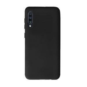 Husa Safe Flex compatibila cu Samsung Galaxy A70/ A70s, Comando Fonix, Design Slim flexibil, Interior captusit cu microfibra, Anti soc, Silicon moale, Textura cu finisaj mat, Antiaderent, Negru