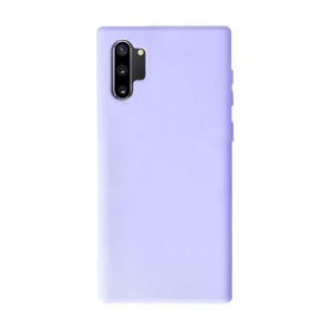 Husa Safe Flex compatibila cu Samsung Galaxy Note 10 Plus, Comando Fonix, Design Slim flexibil, Interior captusit cu microfibra, Anti soc, Silicon moale, Textura cu finisaj mat, Antiaderent, Lila