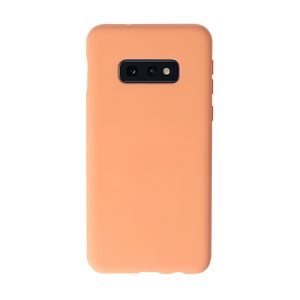 Husa Safe Flex compatibila cu Samsung Galaxy S10e, Comando Fonix, Design Slim flexibil, Interior captusit cu microfibra, Anti soc, Silicon moale, Textura cu finisaj mat, Antiaderent, Coral