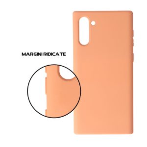 Husa Safe Flex compatibila cu Samsung Galaxy Note 10, Comando Fonix, Design Slim flexibil, Interior captusit cu microfibra, Anti soc, Silicon moale, Textura cu finisaj mat, Antiaderent, Coral4