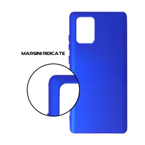 Husa Safe Flex compatibila cu Samsung Galaxy S10 Lite, Comando Fonix, Design Slim flexibil, Interior captusit cu microfibra, Anti soc, Silicon moale, Textura cu finisaj mat, Antiaderent, Albastru electric4