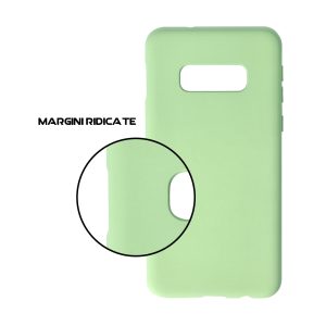 Husa Safe Flex compatibila cu Samsung Galaxy S10e, Comando Fonix, Design Slim flexibil, Interior captusit cu microfibra, Anti soc, Silicon moale, Textura cu finisaj mat, Antiaderent, Verde deschis4