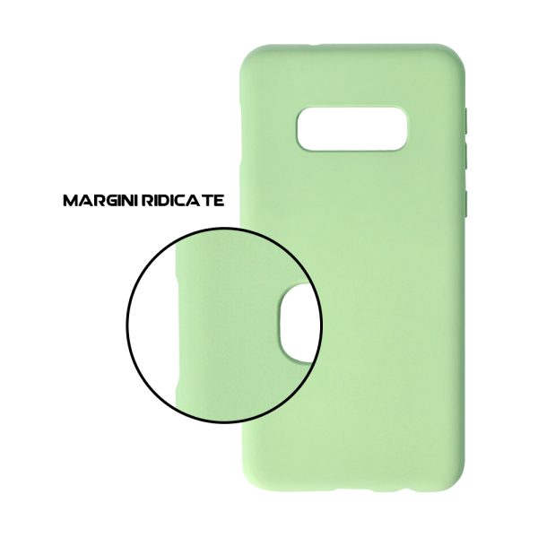 Husa Safe Flex compatibila cu Samsung Galaxy S10e, Comando Fonix, Design Slim flexibil, Interior captusit cu microfibra, Anti soc, Silicon moale, Textura cu finisaj mat, Antiaderent, Verde deschis4