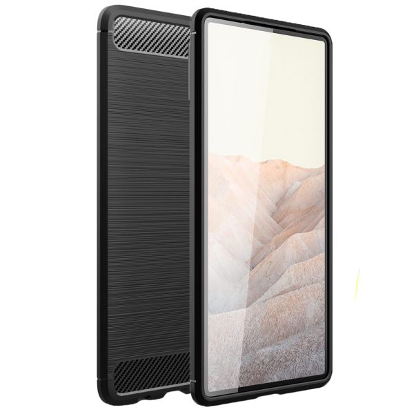 Husa Antisoc compatibila cu Huawei Nova 10 SE, Carbon Essence, Comando Fonix, Airpocket-uri incorporate, Armura cu protectie la standarde militare, Negru