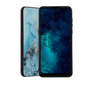 Husa Shine Comando compatibila cu Huawei Nova 9 SE, Fonix Frosting Texture, Ultra Slim, Antisoc, Rezistenta la impact, Albastru