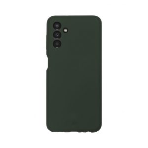 Husa de silicon cu microfibra Stylish Neat compatibila cu Samsung Galaxy A13 5G, acoperire completa, protectie camere, slim, Verde inchis