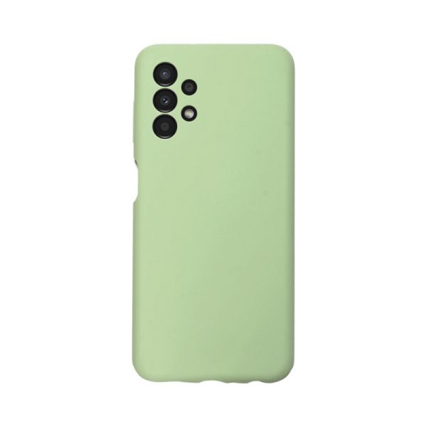 Husa de silicon cu microfibra Stylish Neat compatibila cu Samsung Galaxy A53, acoperire completa, protectie camere, slim, Verde deschis