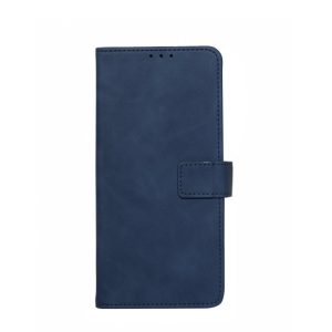 Husa carte compatibila cu Samsung Galaxy A33 5G, Stylish Book, acoperire completa, clema cu inchidere magnetica, 3 compartimente interioare de tip buzunar, Albastru