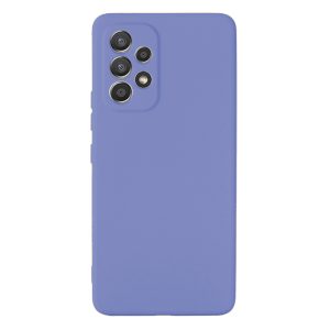 Husa silicon microfibra compatibila cu Samsung Galaxy A13 4G, Prime Deluxe, acoperire completa, margini ridicate, protectie camera, Violet