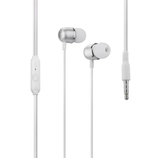 Casti audio cu fir, FONIX LiveTune Smart, Stereo, in-ear, cu microfon, 3.5mm jack, Alb