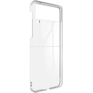 Husa compatibila cu Samsung Galaxy Z Flip 4, Double ClearFit, 2 piese, protectie la socuri, slim, transparenta