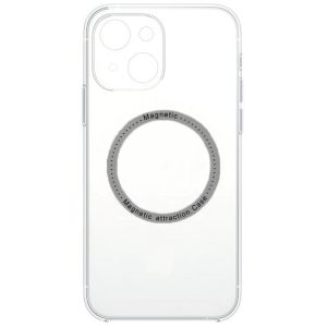 Husa compatibila cu iPhone 13, Plastic, Anti-degradare, Fonix MagDefend, Magnetica, Acoperire completa, Protectie camere, Transparenta