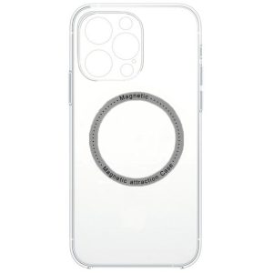 Husa compatibila cu iPhone 13 Pro, Plastic, Anti-degradare, Fonix MagDefend, Magnetica, Acoperire completa, Protectie camere, Transparenta