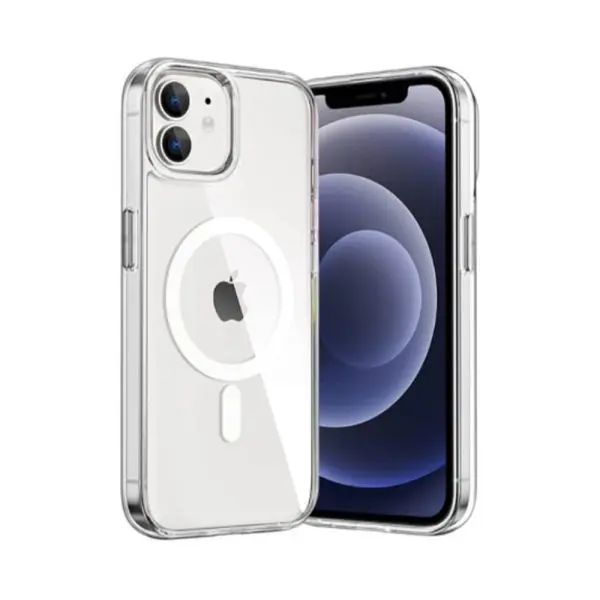 Husa compatibila cu Apple iPhone 11, Plastic anti-ingalbenire, Fonix Clear MagSmart, Magnetica, Acoperire completa, Slim, Transparenta3