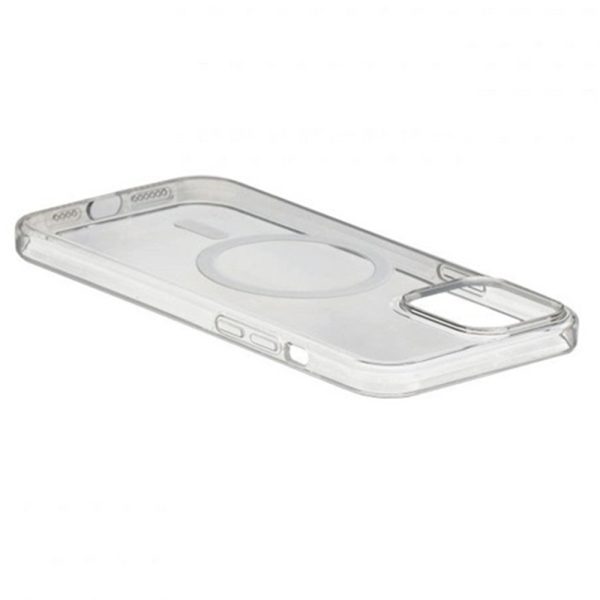 Husa compatibila cu Apple iPhone 12, Plastic anti-ingalbenire, Fonix Clear MagSmart, Magnetica, Acoperire completa, Slim, Transparenta4