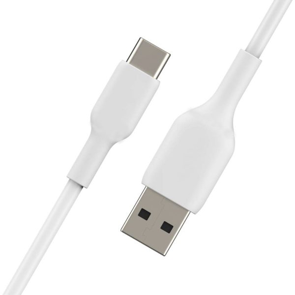 Incarcator retea, cablu USB-C inclus, Tenor PowerPack, 2xUSB-A, 2A, 1m, Alb - 5