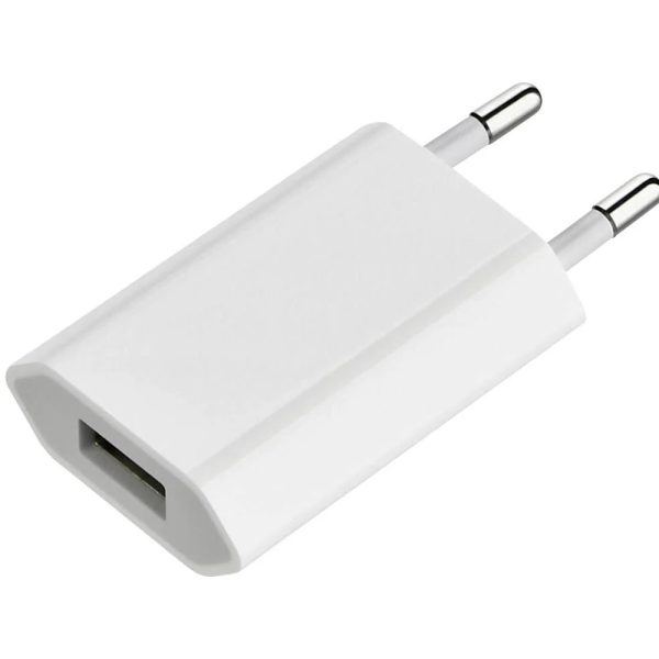 Incarcator retea, compatibil cu iPhone, cablu Lightning inclus, FONIX EnergyPack, Adaptor USB-A, 2A, 10W, 1m, Alb - 2