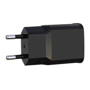 Incarcator retea, ElectroCharge Standard, 2xUSB-A, Adaptor 12W, 2A, Negru - 3