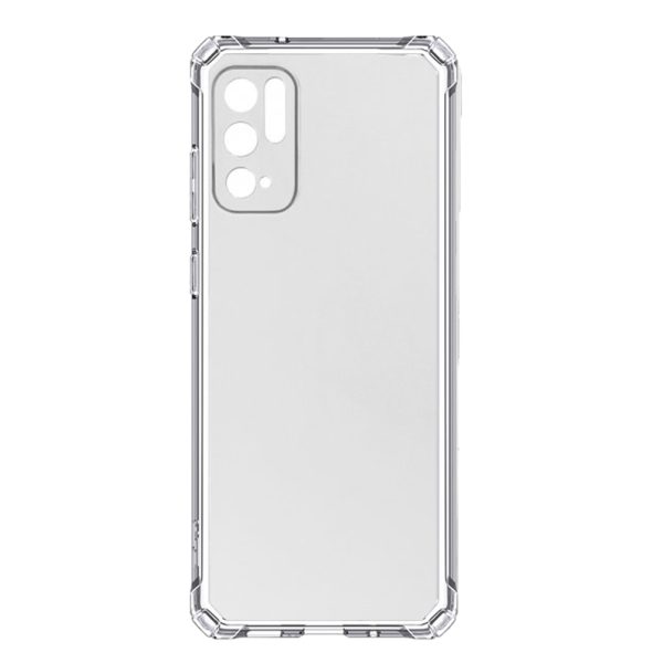 Husa Reinforced Quad-Edge compatibila cu Xiaomi Redmi Note 10 4G/Note 10s, Colturi antisoc Patrate, Protectie camere, Silicon, Transparenta