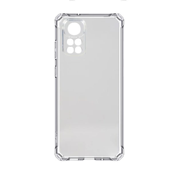 Husa Reinforced Quad-Edge compatibila cu Xiaomi Redmi Note 11 Pro 4G, Colturi antisoc Patrate, Protectie camere, Silicon, Transparenta