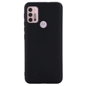 Husa protectie, interior de catifea, compatibila cu Motorola Moto G30, FONIX BloomShield, silicon, margini ridicate, slim, Negru2