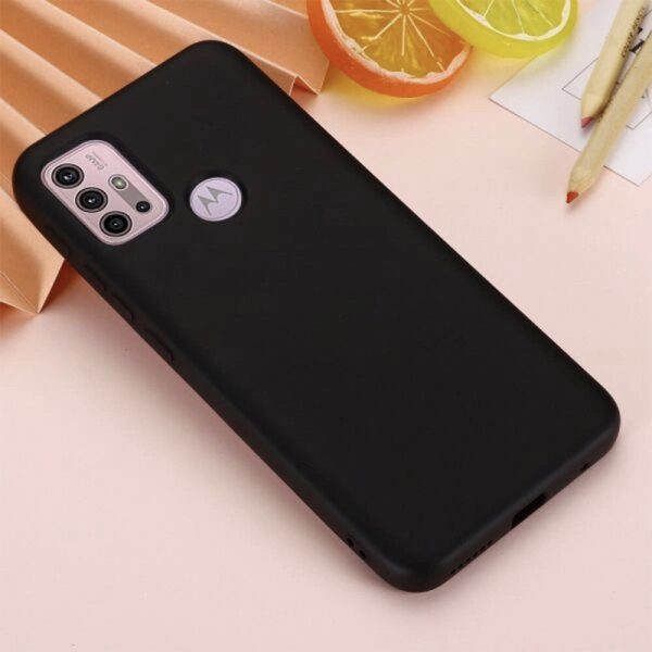 Husa protectie, interior de catifea, compatibila cu Motorola Moto G30, FONIX BloomShield, silicon, margini ridicate, slim, Negru4