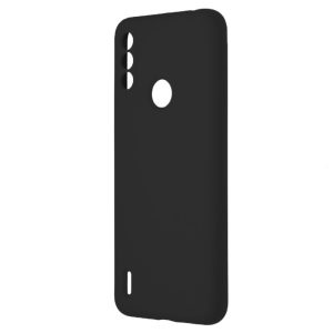 Husa protectie, interior de catifea, compatibila cu Motorola Moto E7 Power / E7i Power, FONIX BloomShield, silicon, margini ridicate, slim, Negru2