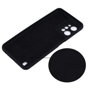 Husa protectie, interior de catifea, compatibila cu Realme C35, FONIX BloomShield, silicon, margini ridicate, slim, Negru3