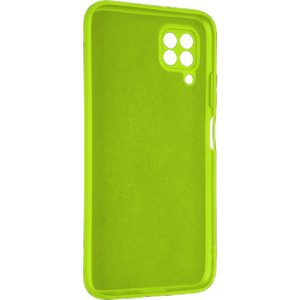 Husa protectie, interior de catifea, compatibila cu Huawei P40 Lite, FONIX BloomShield, silicon, margini ridicate, slim, Verde neon2