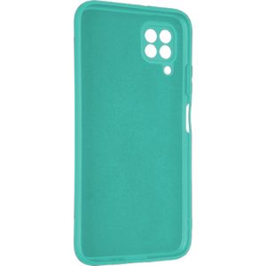 Husa protectie, interior de catifea, compatibila cu Huawei P40 Lite, FONIX BloomShield, silicon, margini ridicate, slim, Turcoaz2