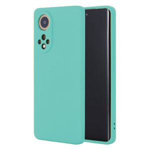 Husa protectie, interior de catifea, compatibila cu Huawei Nova 9, FONIX BloomShield, silicon, margini ridicate, slim, Turcoaz3