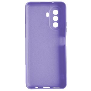 Husa protectie, interior de catifea, compatibila cu Huawei Nova Y70, FONIX BloomShield, silicon, margini ridicate, slim, Mov2