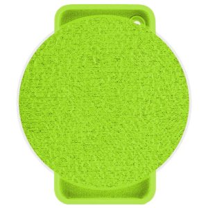 Husa protectie, interior de catifea, compatibila cu Apple iPhone X / XS, FONIX BloomShield, silicon, margini ridicate, slim, Verde neon