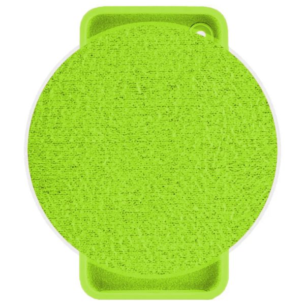 Husa protectie, interior de catifea, compatibila cu Apple iPhone X / XS, FONIX BloomShield, silicon, margini ridicate, slim, Verde neon