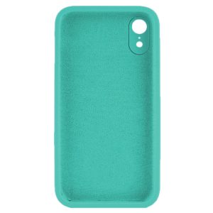 Husa protectie, interior de catifea, compatibila cu Apple iPhone XR, FONIX BloomShield, silicon, margini ridicate, slim, Turcoaz2