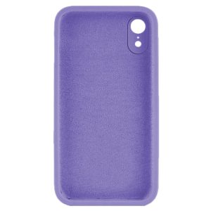 Husa protectie, interior de catifea, compatibila cu Apple iPhone XR, FONIX BloomShield, silicon, margini ridicate, slim, Mov2