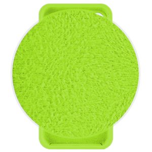 Husa protectie, interior de catifea, compatibila cu Apple iPhone 7 Plus / 8 Plus, FONIX BloomShield, silicon, margini ridicate, slim, Verde neon2