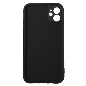 Husa protectie, interior de catifea, compatibila cu Apple iPhone 11, FONIX BloomShield, silicon, margini ridicate, slim, Negru2