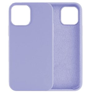 Husa protectie, interior de catifea, compatibila cu Apple iPhone 12, FONIX BloomShield, silicon, margini ridicate, slim, Lila4