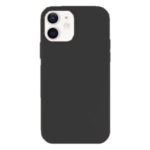 Husa protectie, interior de catifea, compatibila cu Apple iPhone 12 / 12 Pro, FONIX BloomShield, silicon, margini ridicate, slim, Negru5