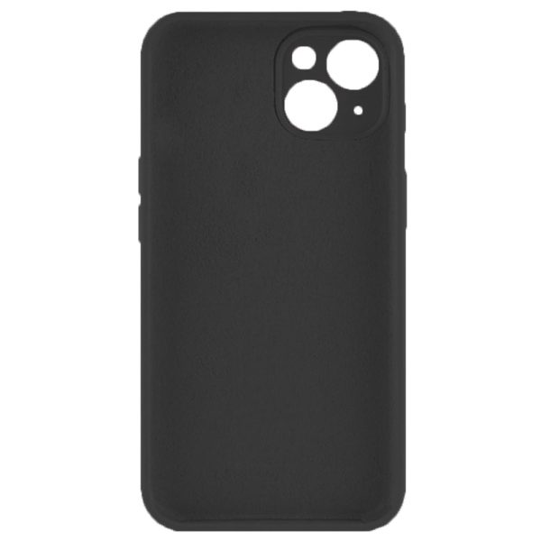 Husa protectie, interior de catifea, compatibila cu Apple iPhone 13, FONIX BloomShield, silicon, margini ridicate, slim, Negru2