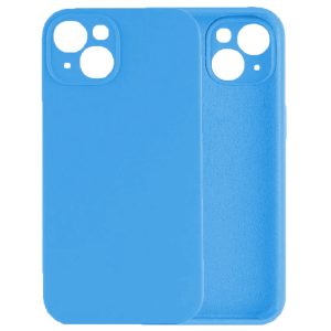 Husa protectie, interior de catifea, compatibila cu Apple iPhone 13, FONIX BloomShield, silicon, margini ridicate, slim, Albastru5