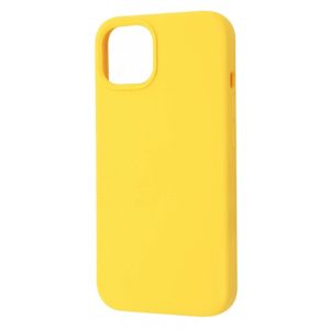 Husa protectie, interior de catifea, compatibila cu Apple iPhone 13, FONIX BloomShield, silicon, margini ridicate, slim, Galben4