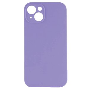 Husa protectie, interior de catifea, compatibila cu Apple iPhone 14, FONIX BloomShield, silicon, margini ridicate, slim, Mov3