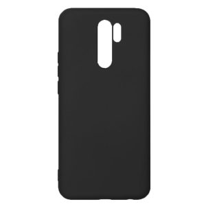 Husa protectie, interior de catifea, compatibila cu Xiaomi Redmi 9, FONIX BloomShield, silicon, margini ridicate, slim, Negru intens3