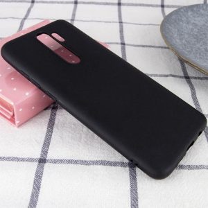 Husa protectie, interior de catifea, compatibila cu Xiaomi Redmi 9, FONIX BloomShield, silicon, margini ridicate, slim, Negru intens4