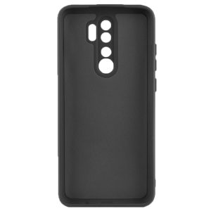 Husa protectie, interior de catifea, compatibila cu Xiaomi Redmi 9, FONIX BloomShield, silicon, margini ridicate, slim, Negru2